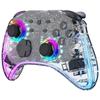 DATA FROG G04 For Nintendo Switch OLED PC Wired Wireless Transparent Game Controller with RGB Ligh
