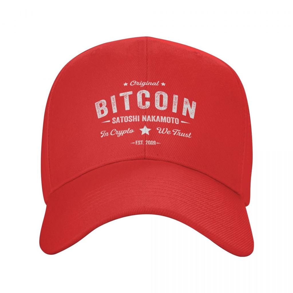 Bitcoin Satoshi Nakamoto In Crypto We Trust Бейсбольная кепка унисекс Женская регулируемая шляпа для папы с блокчейном Защита от солнца Snapback Шляпы