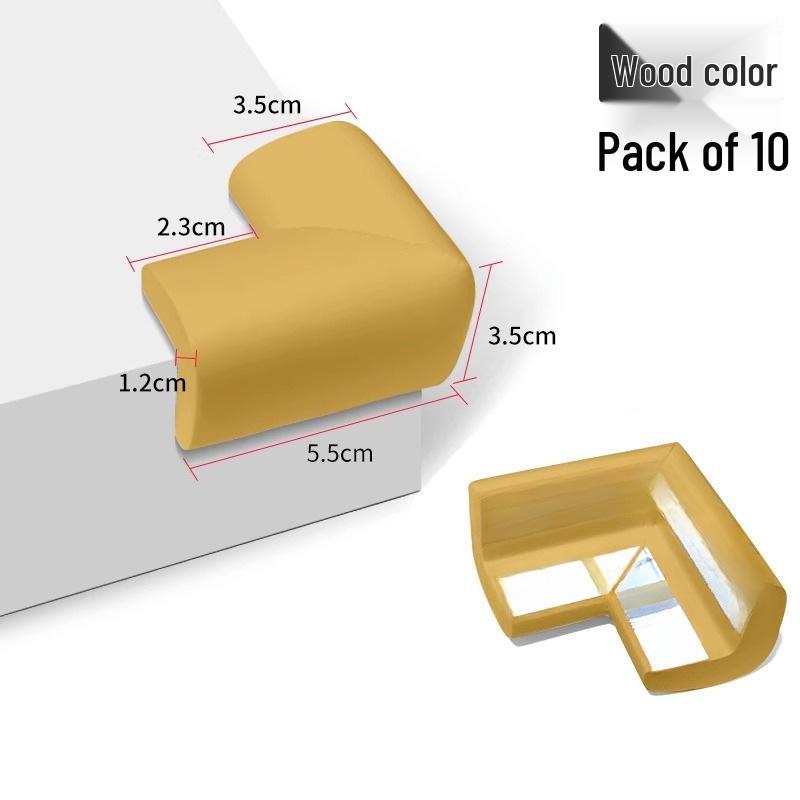 Силиконовые Угловые Защиты для Стола - Противоударный, Мягкий Набор Безопасности для Мебели.