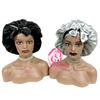 FREE SAMPLE Satin Bonnets Sleeping Caps Double Layer Women Silk Durags Head Tie Headband Designer Hair Bonnet With Custom logo