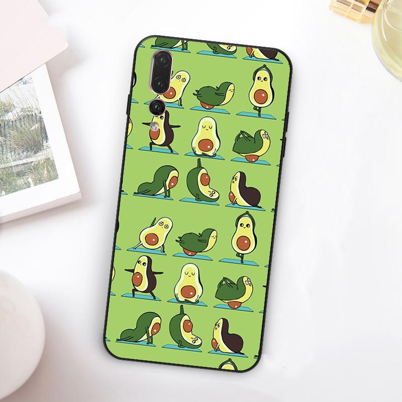 Skeleton Yoga For Huawei Nova 12i 12s 11i 7i 8i Y73 Y70 Y90 Y60 Y72 Y61 Y91 9 10 SE P30 Pro P40 Lite Case