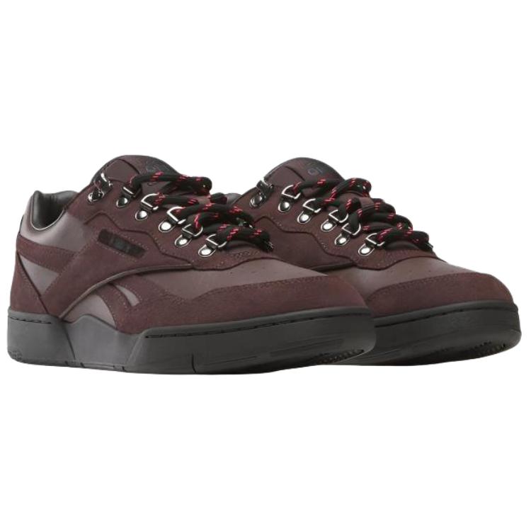 OBEY x Reebok BB4000 2 Коричнево-красные Унисекс Кроссовки Черные 100220304