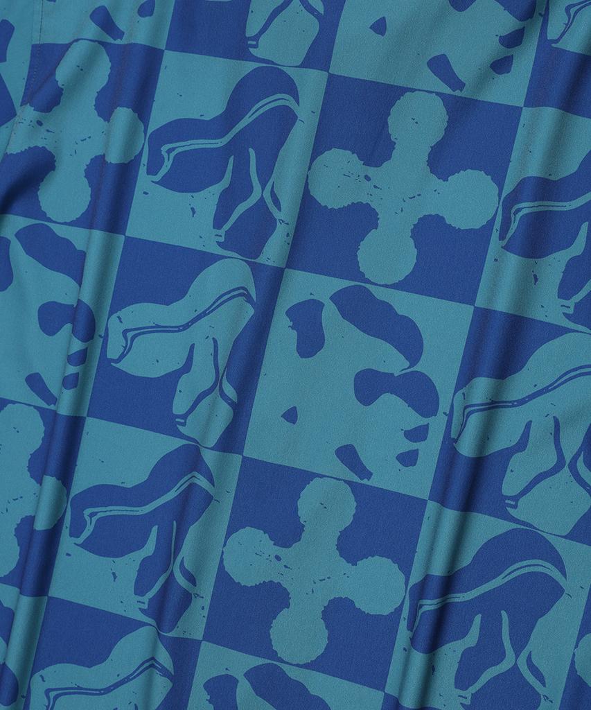 CAVISH Cadejo Printed Half Sleeve Shirt Blue(Cv2Dmuw323B)