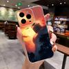 Чехол для телефона 'Злой Кинг-Конг' для iPhone 17 Air 16 E 15 14 8 7 Plus 13 12 Mini 11 Pro Max Прозрачный противоударный чехол