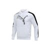 Puma Повседневная толстовка с капюшоном и полосками по бокам, унисекс, с длинным рукавом, белая 534513-02