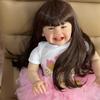 BZDOLL реалистичная 60 см 24 дюйма мягкая силиконовая кукла реборн для девочек виниловая принцесса одевается вживую Bebe Play House