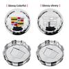 4pcs ABS car wheel hub center cover badges 83mm For Cadillac Escalade steel wheel hub cover modification small cover 9595891