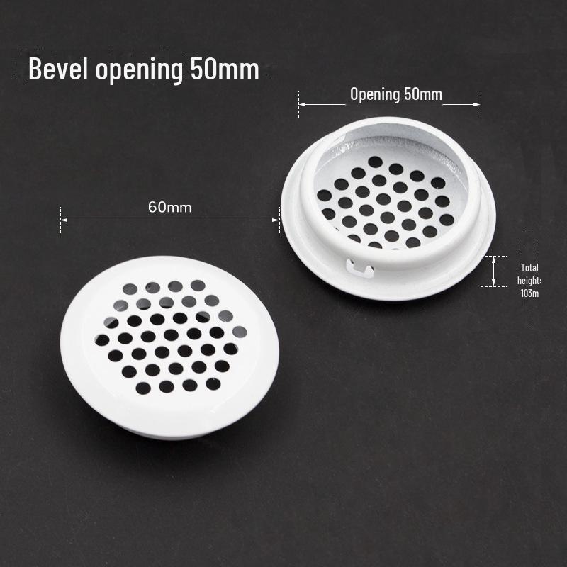 Sukop утолщенная круглая вентиляционная крышка из нержавеющей стали для гардероба и обувных шкафов