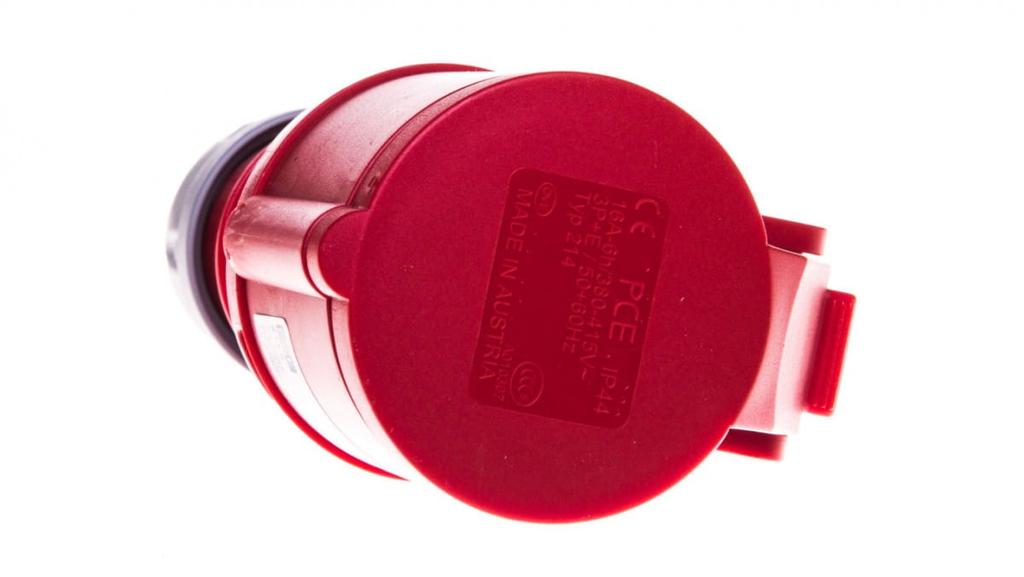 Portable Socket 16A 4P 400V Red Ip44 Shark 214-6
