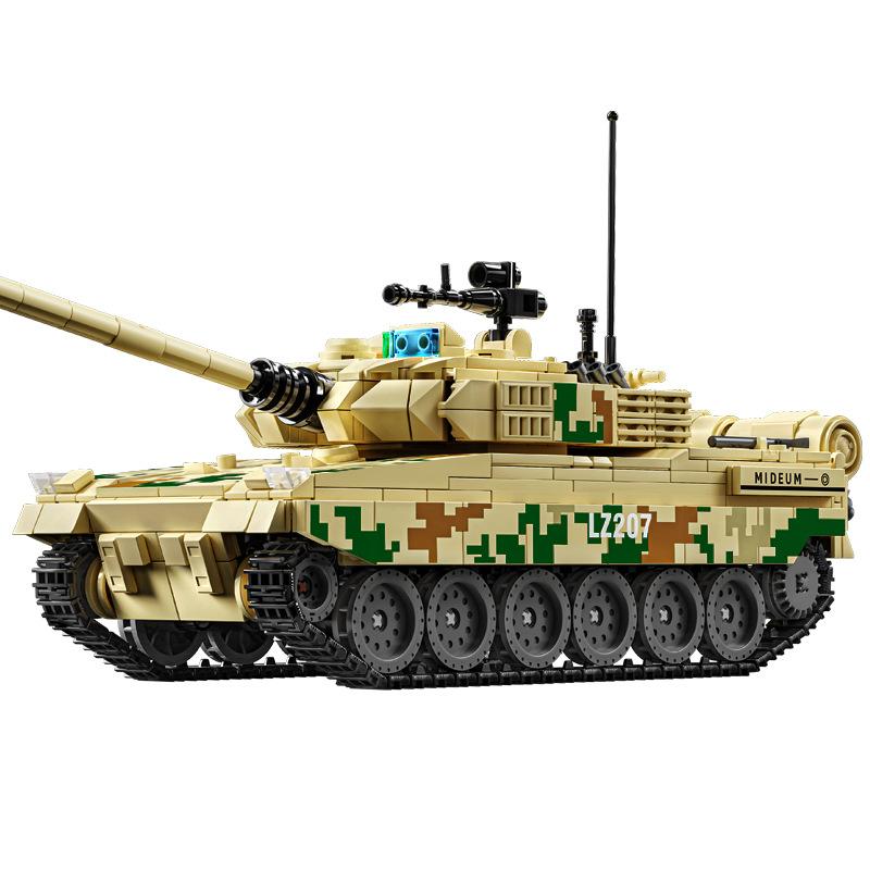 Военный MOC Армия Основной Боевой Танк Бронированная Машина Истребитель Фигурки Солдат Набор Строительных Блоков Кирпичи Игрушки