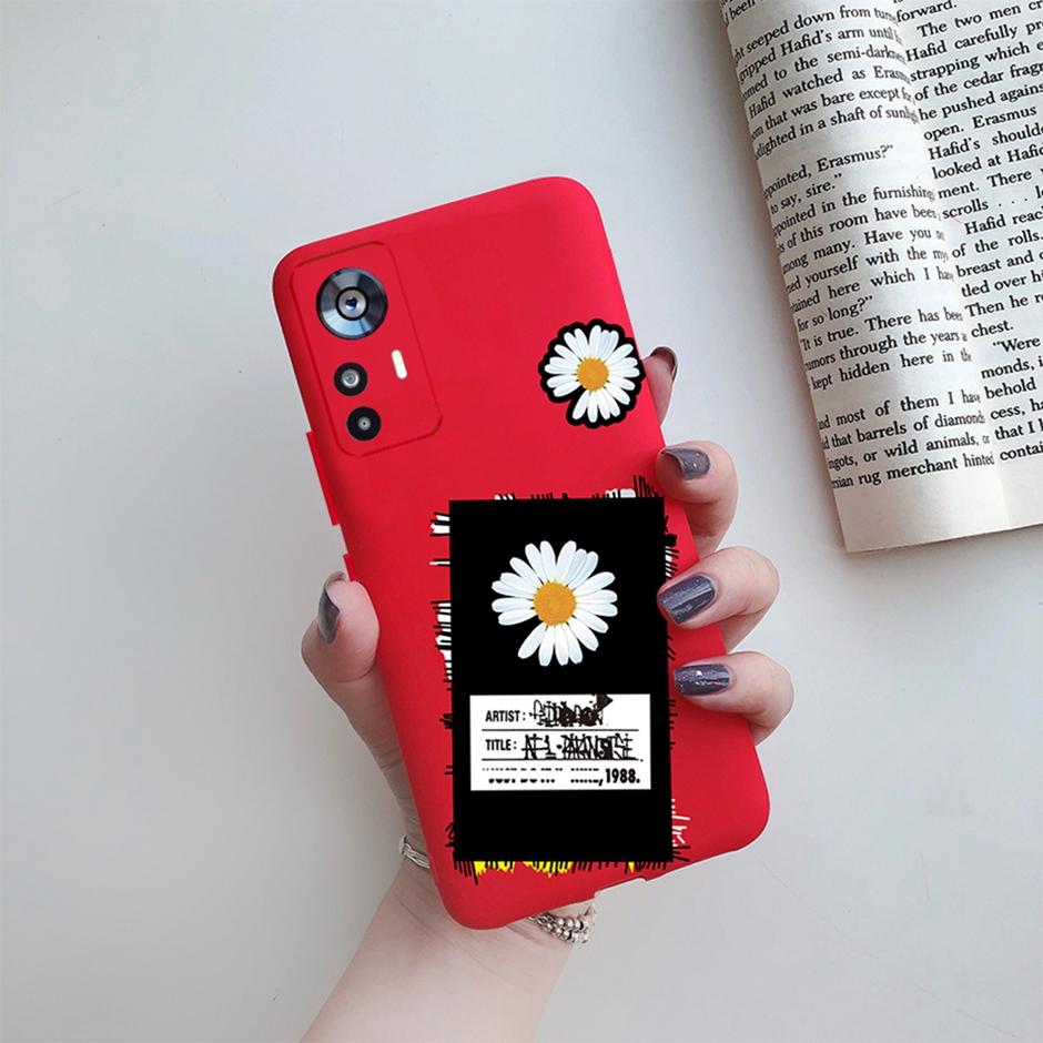 For Xiaomi 12T Case On Xiaomi 12T Pro Back Cover Cute Cartoon Silicone Soft TPU Protective Bumper For Xiaomi 12Tpro Phone Fundas