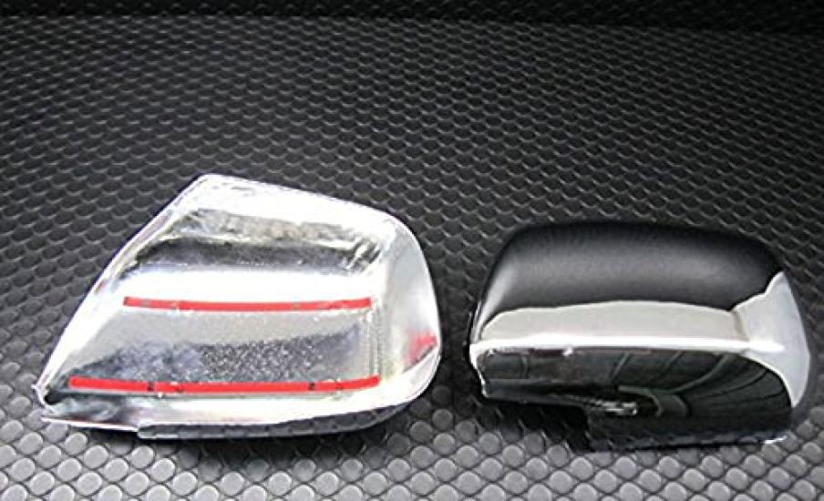 BRIGHTZ Хромированное зеркало заднего вида для Estima L, совместимое с Estima L и R40, накладки, K-тип, 30/40 (MIR-SID-068), (ACR30W, ACR40W, MCR30W, MCR40W), ACR30,