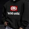 Hoodie with "Ecko Unlimited" Pattern - Casual Sports Regular Autumn/Winter Hoodie