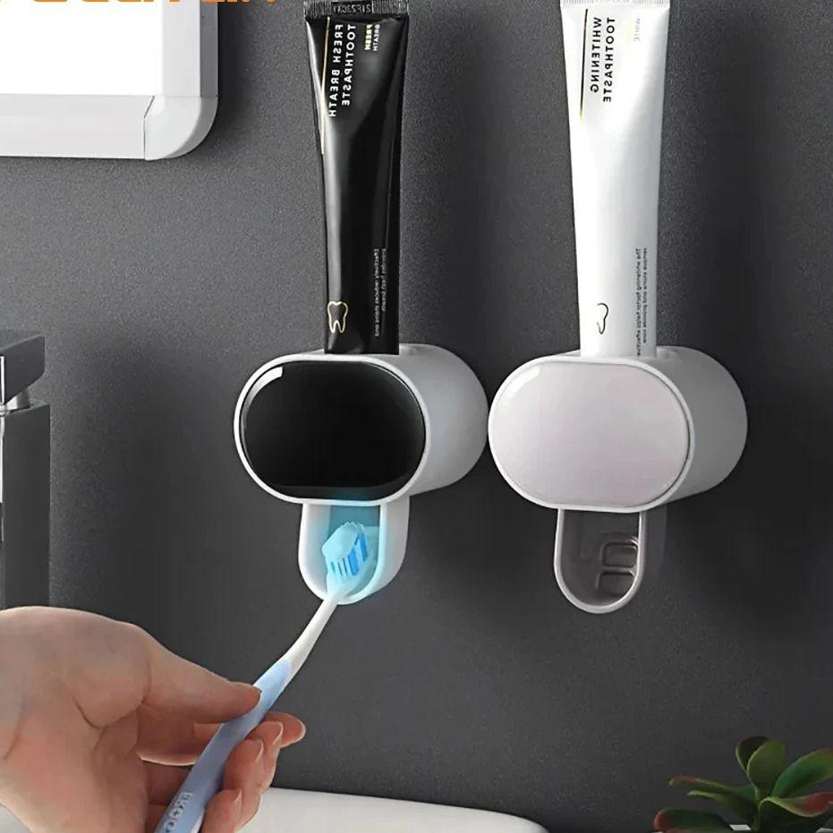 Automatic Toothpaste Dispenser Bathroom Accessories Home Bathroom Toothpaste Dispenser Toothbrush Holder Bathroom Supplies