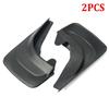2x Black ABS Plastic Splash Guards Car Front for Rear Fender Protector Mud Flaps