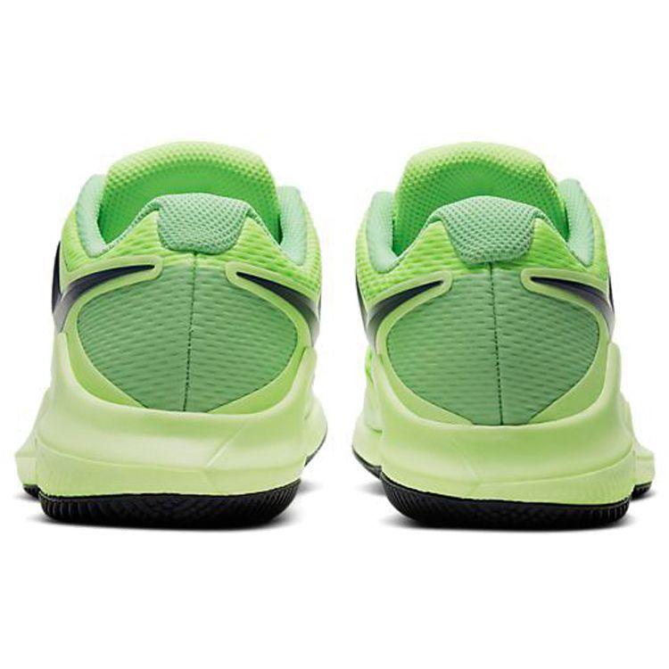 Nike Корт Джуниор. Кроссовки для детей Nike Vapor X GS Tennis White/Volt/Black Зеленый Ghost-Green Barely-Volt AR8851-302