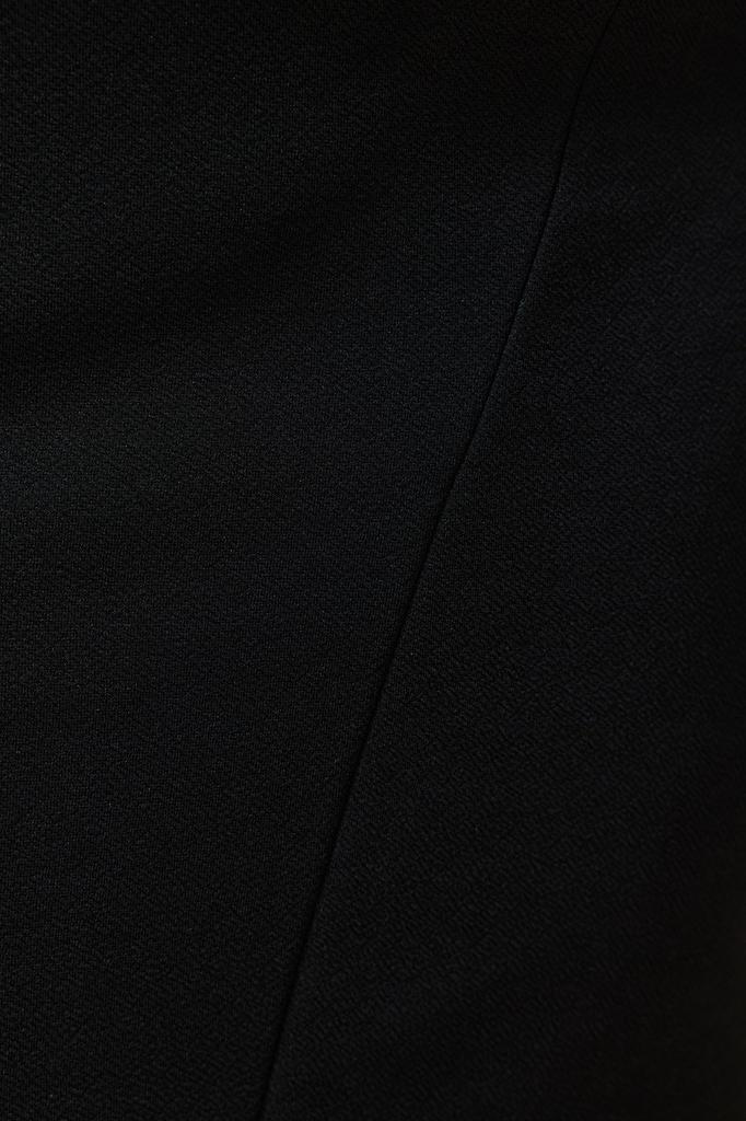 Women's Style Plus Size Dress Black One-Shoulder Asymmetrical Knitted Dress