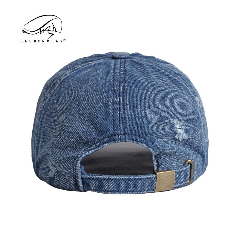 Spring and Summer New Washed and Old Denim Baseball Cap Women's Fashion Sunscreen Sunshade Traveling Cap Men