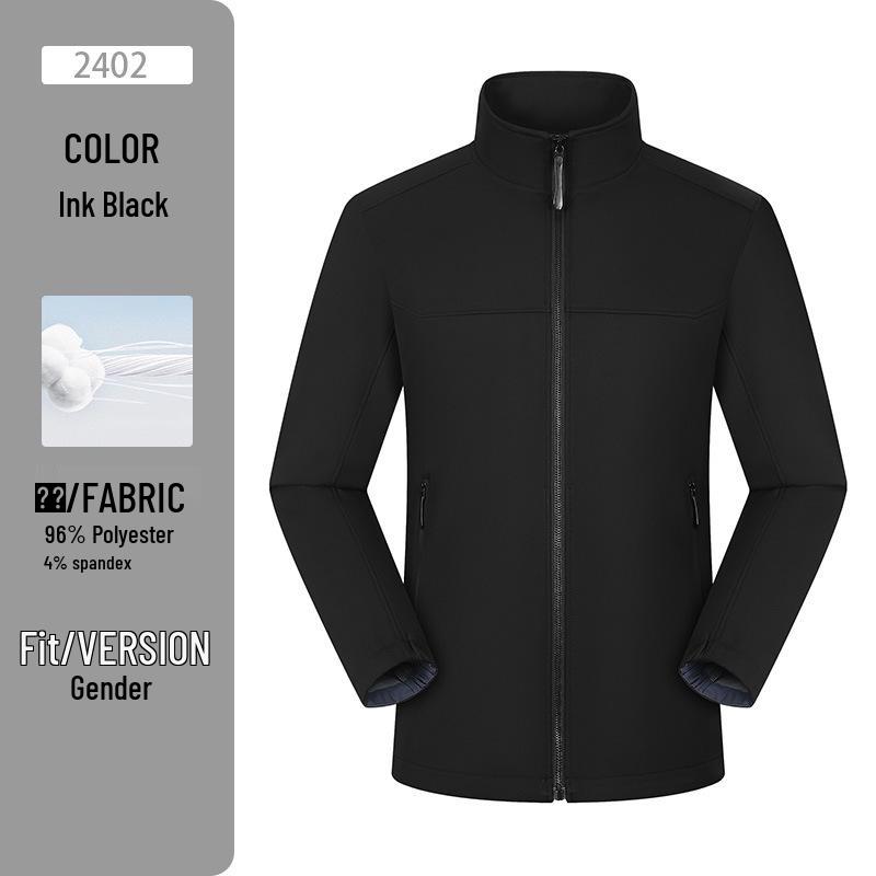 Унисекс Ветрозащитная Парка Софтшелл: Водонепроницаемая куртка для хайкинга на осень/зиму