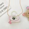 Genderneutral Kids Stylish Shoulder Bag With Cute Panda And Beautiful Details Chain
