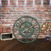 12 Inch Vintage/Retro Wall Clock Garden IP44 Waterproof Decorative Wall Clocks Battery Operated Cloc