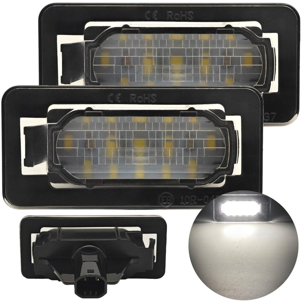 Lampy tablicy rejestracyjnej LED kompatybilne z Toyota Corolla, 550lm, 2 szt Off-Road