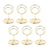 10pcs Metal Place Card Holders Photo Clip Stands Wedding Table Number Name Sign Stand for Wedding Birthday Party Home Decoration