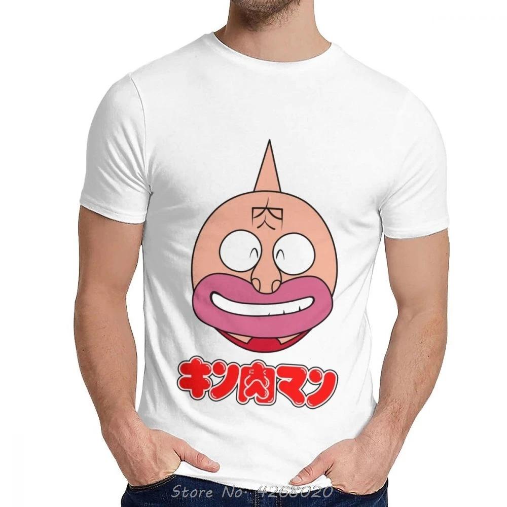 2025 Новая футболка Geek Kinnikuman Nisei Мужская хлопковая футболка Летняя футболка с коротким рукавом и круглым вырезом Аниме футболка топ Харадзюку