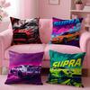 Advanced Sports GTR Race Car Pillow Case Pattern Printing Pillowcase Living Room Sofa Cushion Cover Bedroom Room Decor