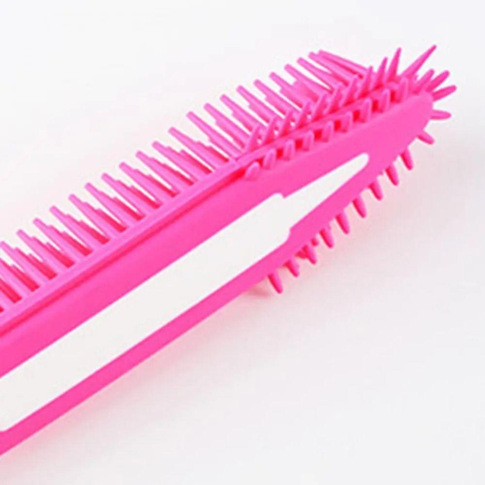 Soft Rubber Bristles Pet Massage Comb Dry and Wet Use Dog Bath Comb Pet Grooming Brush Tool