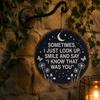 Decorative Garden Memorial Hanging Sign, I Know That Was You Remembrance Decor, Vintage Metal In Loving Memory Decor Wall Art Sign for Porch