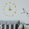 DIY Luminous Wall Clock Silent Movement Easy-to-read Decorative Modern Wall Clock for Living Room Bedroom