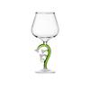 Plant Goblet Crystal Glass Creative Wedding Party Glassware Wine Tasting Glasses Flower CLASSIC BURGUNDY Bordeaux Champagne Cup