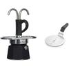 Machine À Café Expresso Mini Express Kandisky Moka Pour 2 Tasses - Bialetti - Noir - Compatible Induction