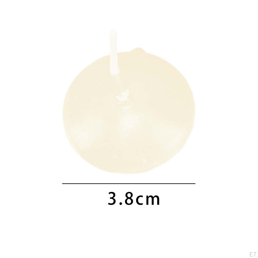 30Pcs Floating Candles Decor for Valentine's Day Christmas Party Celebration Red