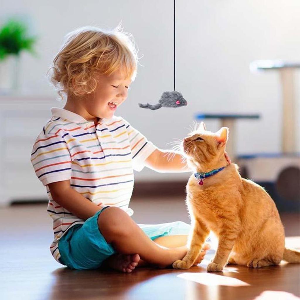 Веревка для кошек, мышь, выдвижная игрушка для кошек, подвесная дверь, выдвижная веревка для кошек, мышь, игрушка для домашних животных