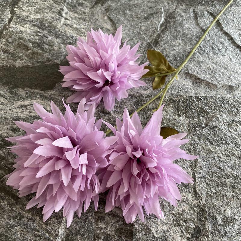 Свадебный шелковый шар-хризантема для домашнего декора и фотосессий, подарочные аксессуары