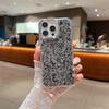 Блестящий чехол с глиттером для iPhone 17 Promax Силиконовый Женский Новая модель для Apple 15 Plus, с ощущением высокого класса 14