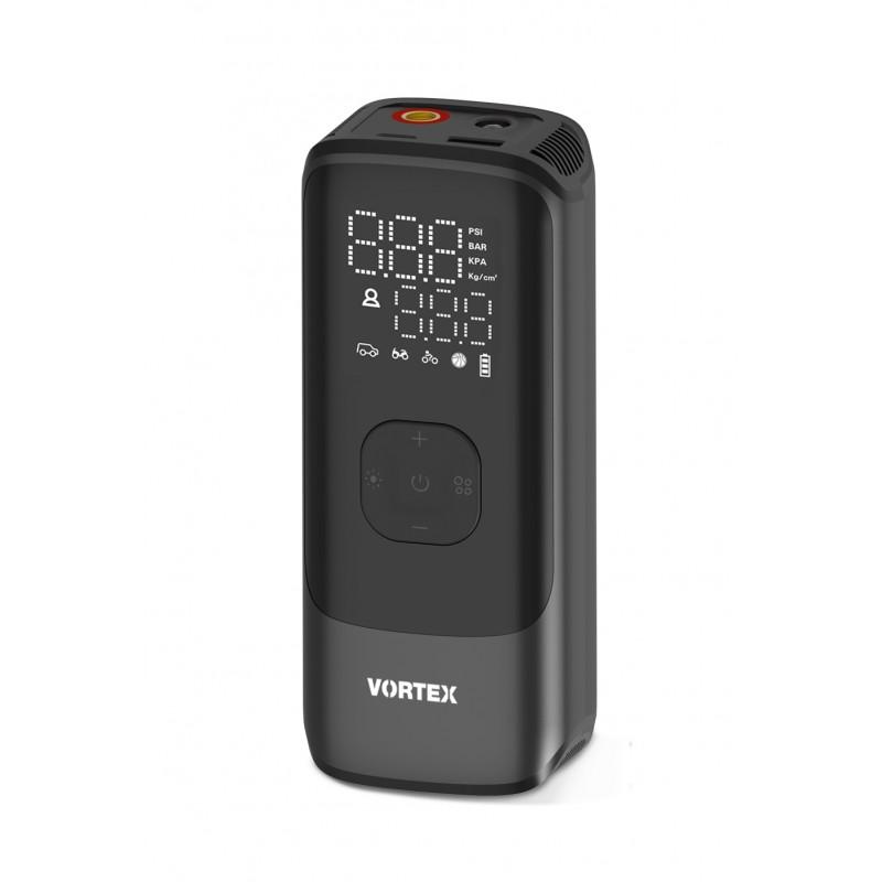 Vortex Air Saver - Портативный воздушный компрессор - Встроенный Powerbank - Светодиодный фонарик - 150 Psi