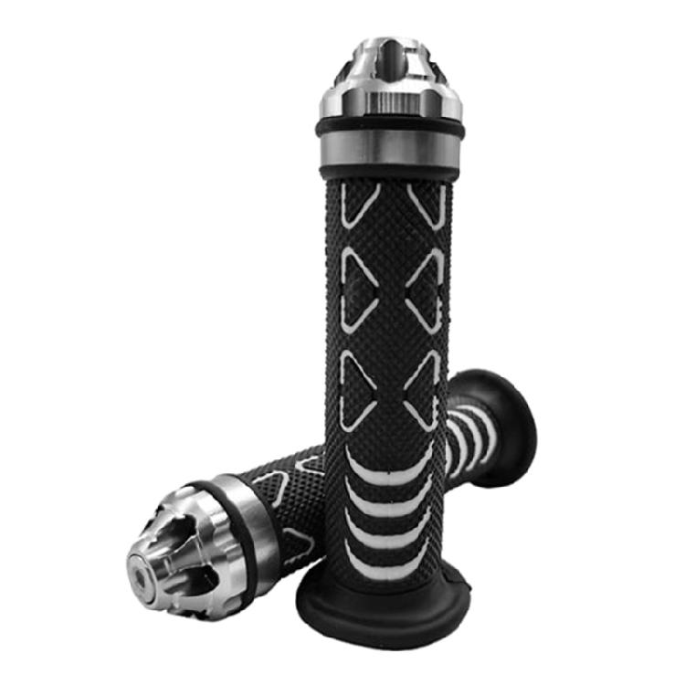 Comfortable Anti Slip Motorcycle Hand Grips Motorcycle Handlebar Covers set for Safe Riding in Wet & Dry Conditions