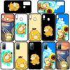 Чехол для iPhone 16 15 Xiaomi Redmi Note 14 13 12 11 Pro Max X 8 9 16e Samsung Galaxy S25 S24 S23 Moto A4 OPPO Huawei Psyduck милый чехол для телефона