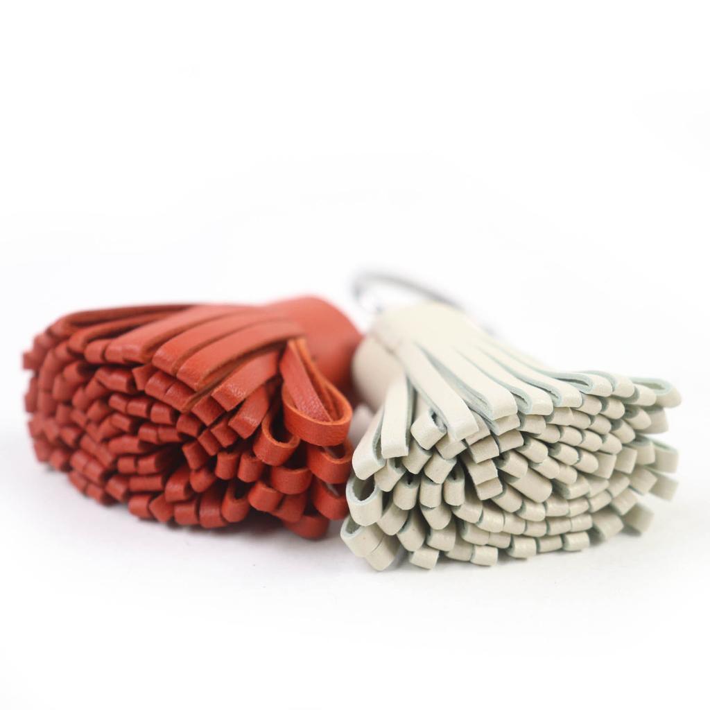 Excellent HERMES Bag charm Carmen Unodos Key ring key ring Anyo Miro Women Used