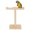 Parrots Standing Frame Birds Firm Wooden Training Rod Supplies for Play Exercise