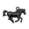 Metal Horse Pendant Retro Horse Charm Vintage Running Horse Pendant for Jewelry Making DIY Earrings Keychains Necklaces Craft Projects