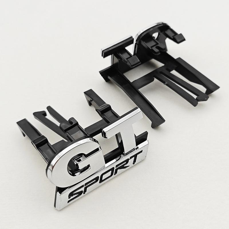 LMN1 VW 2026 Горячий 3D ABS GT Sport Логотип Значок Решетки Радиатора Автомобиля Эмблема Наклейка Для Volkswagen VW Polo 4 5 6 Golf MK4 - MK8 Passat Touran