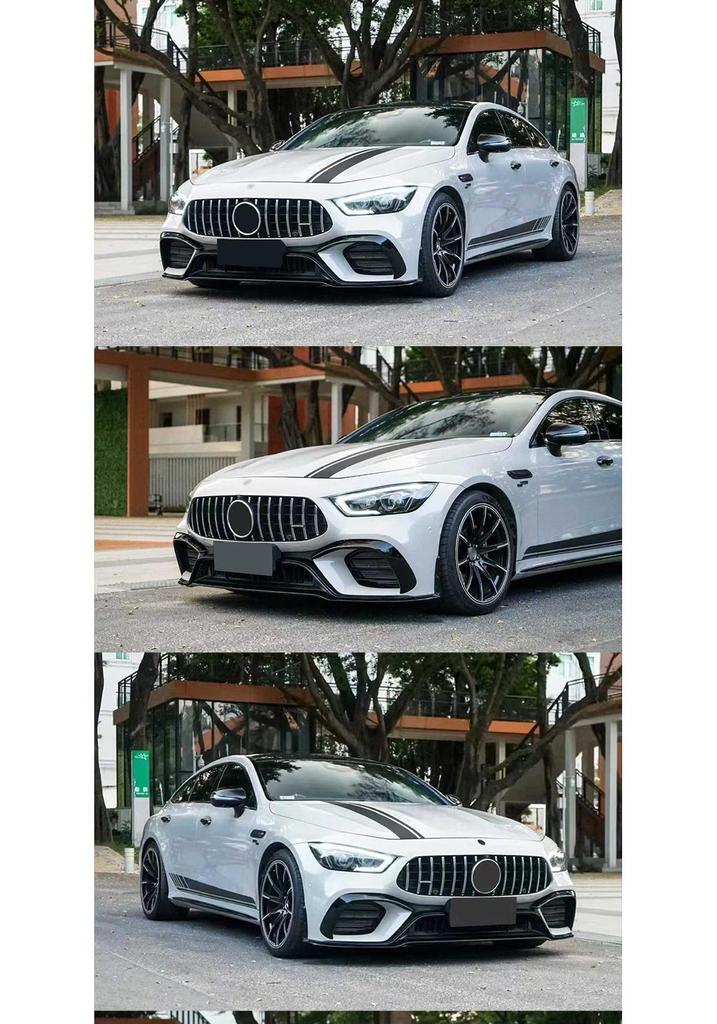 AMG GT43/50/53 to GT63S Upgrade: Injection Molded PP Body Kits with Front & Rear Bumpers and Rear Diffuser