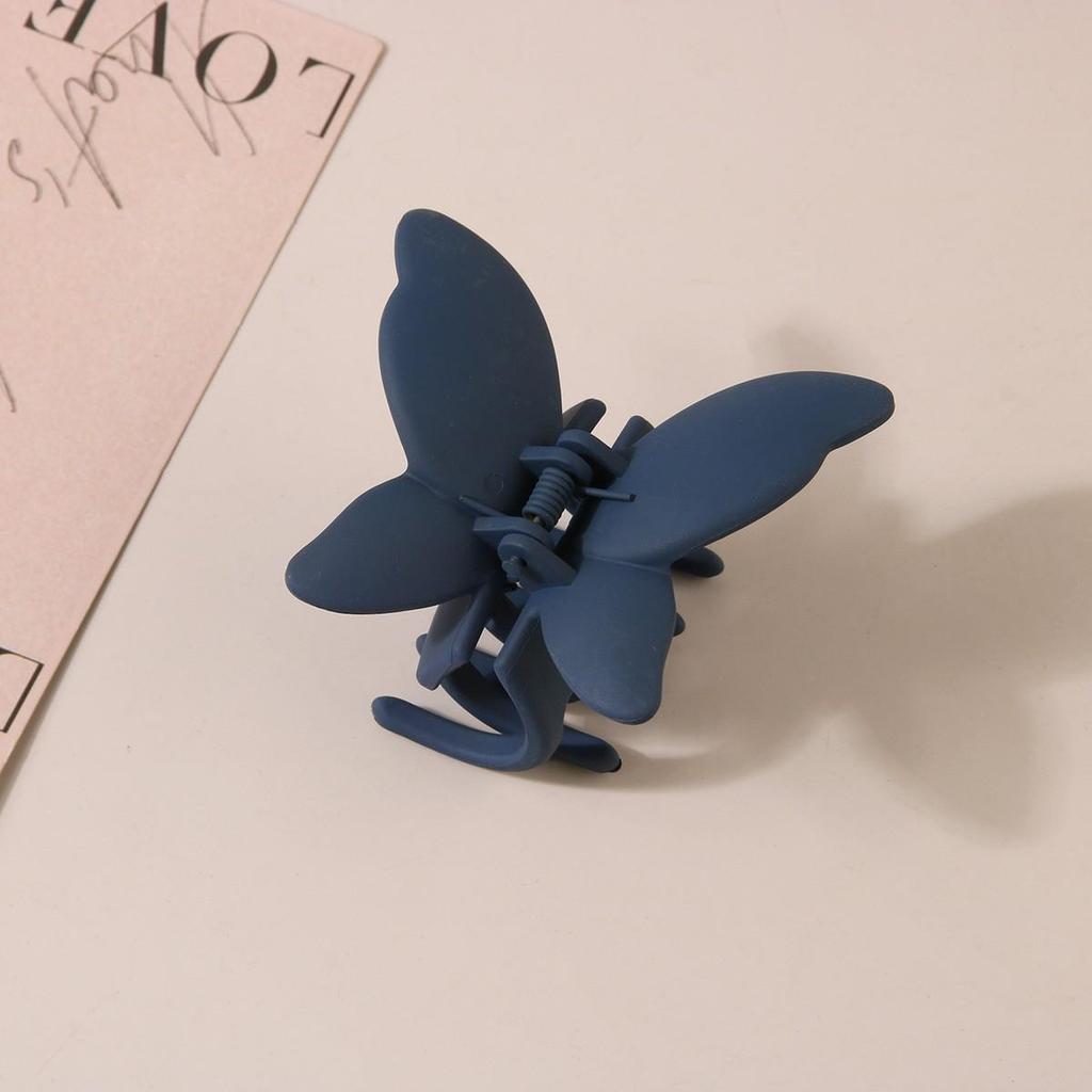 Matte Butterfly Claw Clip for Hair Bun and High Ponytail