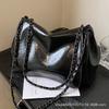 Casual Retro Niche Bag Women's 2025 New Women's Bag Autumn and Winter Popular Versatile Chain Messenger Bag Shoulder Bag Women