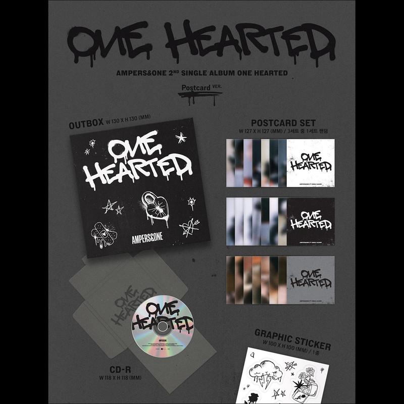 AMPERS&ONE ONE HEARTED 2-й сингл-альбом (Открытка вер.)