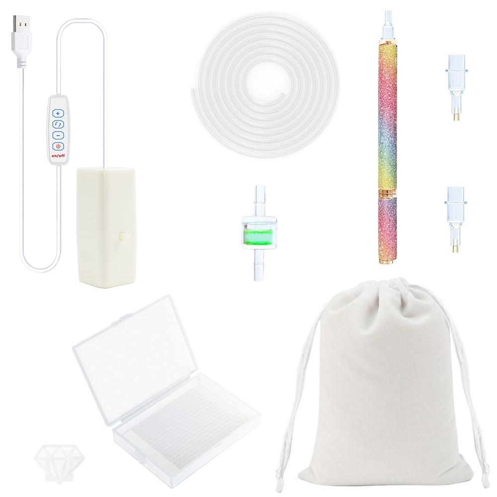 Electric Vacuum Diamond Painting Pen Kits USB Powered Diamond Painting Suction Device for 5D Diamond Painting Tool